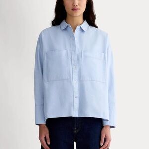Everlane - Boxy Oxford - Light Blue